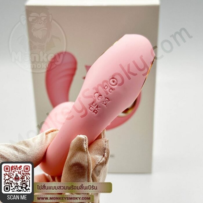 ไข่สั่นแบบสวมพร้อมลิ้นเบิร์น-1 ไข่สั่นแบบสวมพร้อมลิ้นเบิร์น-1