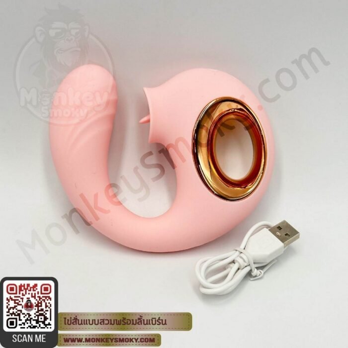 ไข่สั่นแบบสวมพร้อมลิ้นเบิร์น-9 ไข่สั่นแบบสวมพร้อมลิ้นเบิร์น-9