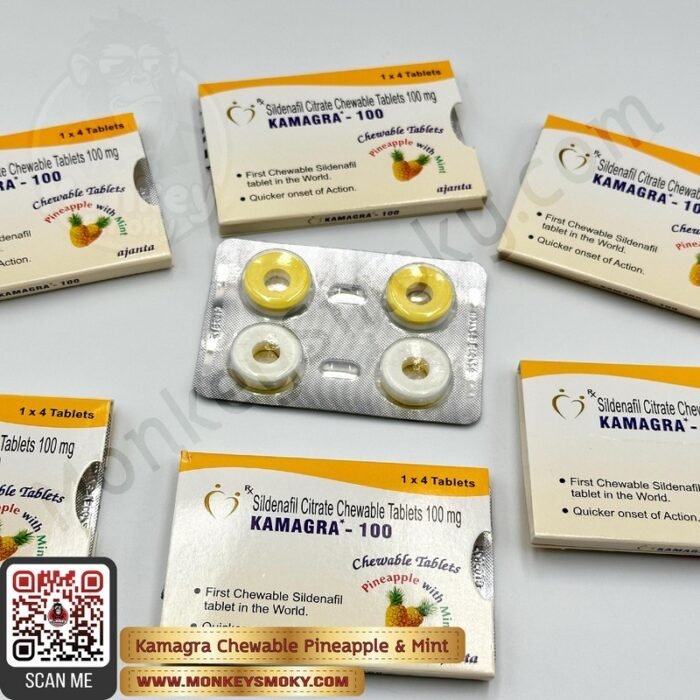 Kamagra Chewable-Pineapple Mint-2 Kamagra Chewable-Pineapple Mint-2