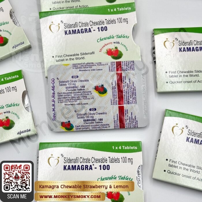 Kamagra Chewable-stawberry Lemon-1 Kamagra Chewable-strawberry Lemon-