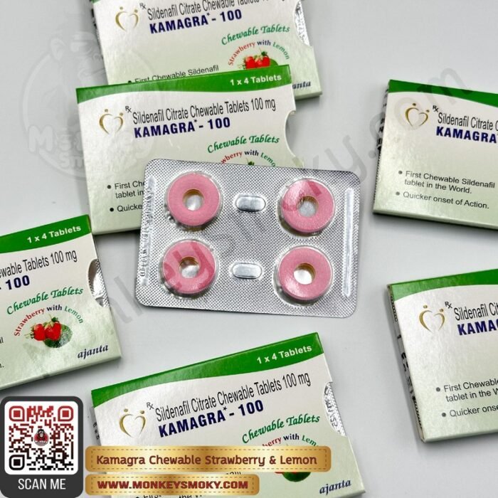 Kamagra Chewable-stawberry Lemon-2 Kamagra Chewable-strawberry Lemon-